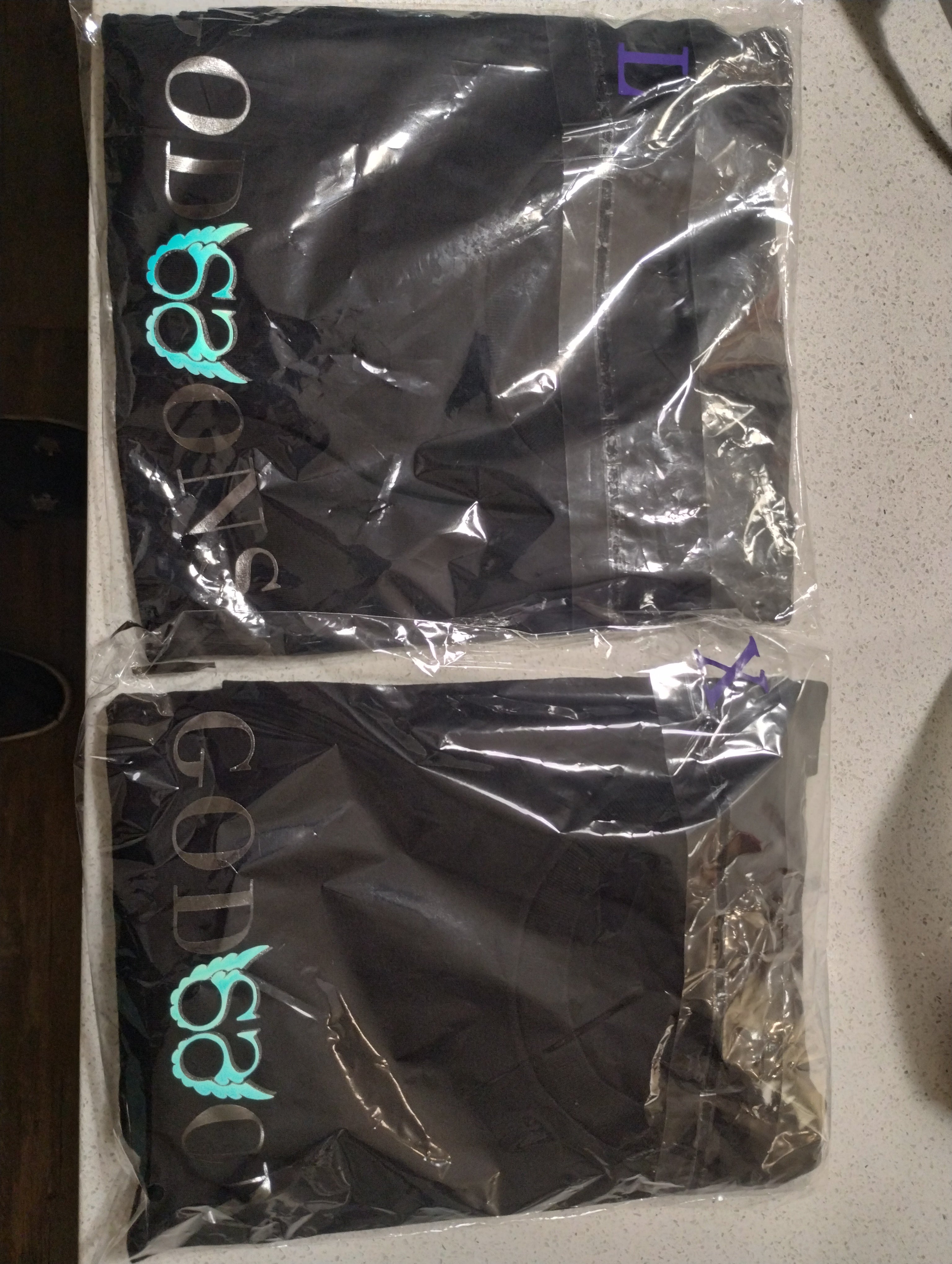 Godssons SS Glow Black T-shirts